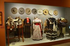 Mannequins with charro outfits on display at Museo del Noreste in Monterrey