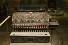 19th century cash register at Museo del Noreste, Monterrey