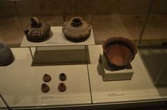 Pre Hispanic pottery on display at Museo del Noreste