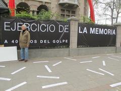 Javier de Villota at Museo de la Solidaridad Salvador Allende