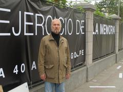 Javier de Villota at Museo de la Solidaridad Salvador Allende in Santiago Chile