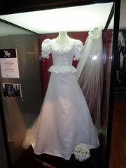 wedding dress worn by Susana Giménez in La Mary movie