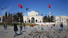 Main entrance gate of Istanbul University