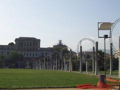 Foro Italico at Christmas period in Palermo, Sicily