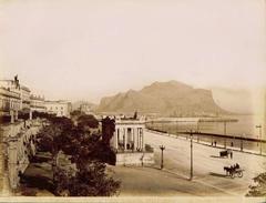 Palermo Foro Italico and Mount Pellegrino by Giuseppe Incorpora