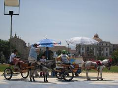 Children with toy truck in street