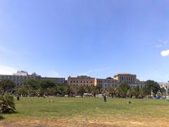 Palermo city center viewed from Foro Italico