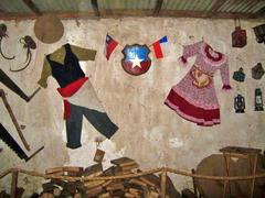 Traditional Chilean huasa attire displayed