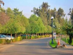 Access road in Parque Mahuida, Santiago, Chile, 2009