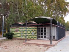 Information pavilion in Parc de la Devesa, Girona