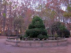 fountain in Parc de la Devesa in Girona