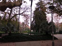 Parc de la Devesa in Girona with French gardens