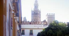 Alcázar of Seville exterior view