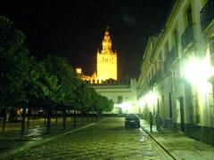 La Giralda seen from the Reales Alcazares