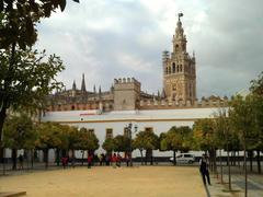 Patio de Banderas in Sevilla, Spain