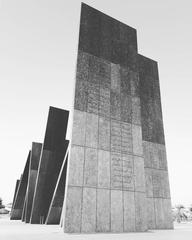 Slanting Slates Monument for Martyrs