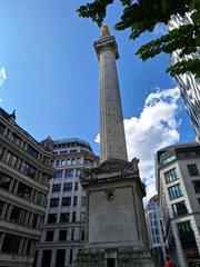 Monument to the Great Fire of London in the City of London