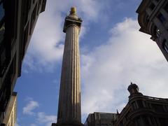 The Monument in City of London