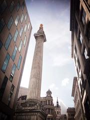 A view of London's skyscrapers including prominent buildings like The Shard