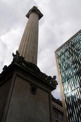 view from South Bank to The Barbican in London