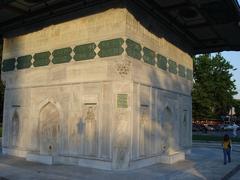 Tophane Fountain in Istanbul captured on May 27, 2006