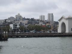 Pier 43 viewed from Pier 41 in San Francisco, 2018