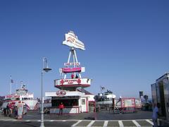 Pier 43.5 in San Francisco with a view of the waterfront, boats, and the cityscape