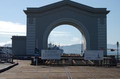 Pier 43 Ferry Arch in San Francisco