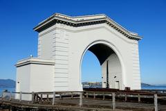 Pier 43 Ferry Arch in San Francisco