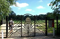 Broomfield Hill Gate at Richmond Park London