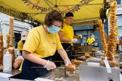 chips makers at Dundas Square, May 21, 2022