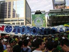 Mafia Azul banner at Brazilian Day Canada 2012