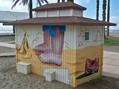 Lalo Luque mural 2018 Misericordia Beach