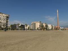 San Andrés waterfront in Málaga, Spain