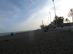 Pacífico beach in Málaga, Spain