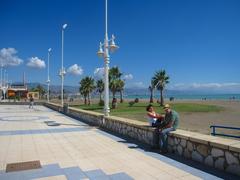 Paseo Marítimo Antonio Banderas in Málaga, Spain