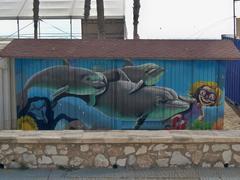 Marine mural by Lalo Luque on Misericordia Beach