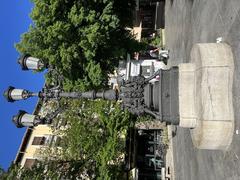 Lampadaire at Plaza Bib Rambla, Granada