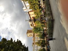 Plaza Bib-Rambla fountain in Granada