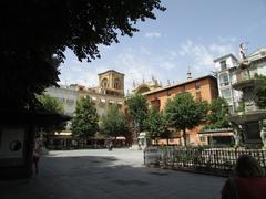 Plaza de Bib-Rambla in Granada, Spain