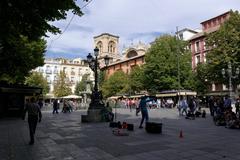 Plaza de Bib-Rambla in Granada, Spain