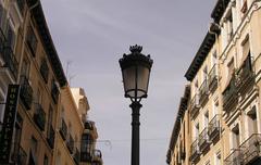 Street view of Barrio de las Letras in Madrid