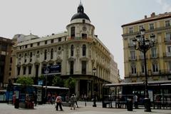 Plaza de Jacinto Benavente in Madrid