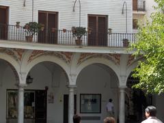 Balcony at Plaza del Cabildo in Seville