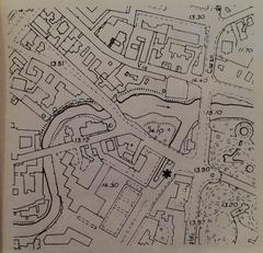 Map of the Municipality of Padua highlighting the Mulino di Porte Contarine and Piovego canal