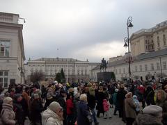 Presidential Palace in Warsaw on Three Kings' Day