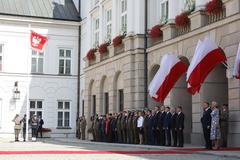 Celebration of Polish Army Day with the Marshal of the Sejm in Warsaw, August 15, 2018