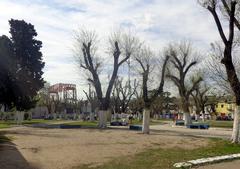 Plaza José Hernández in Isla Maciel, Dock Sud, Buenos Aires province, Argentina