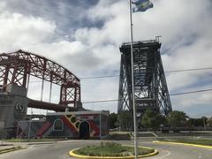 Nicolás Avellaneda Bridge and Transporter in La Boca