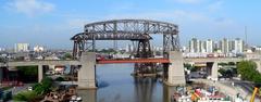 Puente Nicolás Avellaneda in Buenos Aires, Argentina